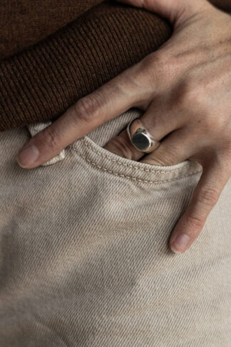 Sygnet KAVO I srebrny