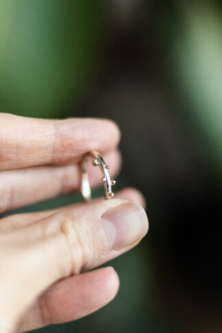 Obrączka KOSMOS srebrna